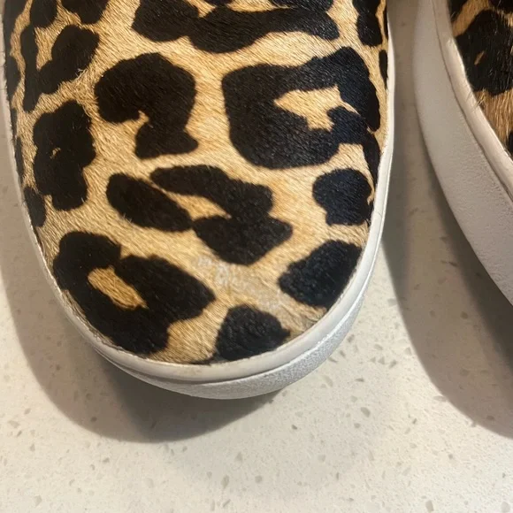 Michael Kors Keaton Bootie Natural Cheetah Pull On Ankle Sneakers Shoes Size 8.5 - Picture 10 of 10